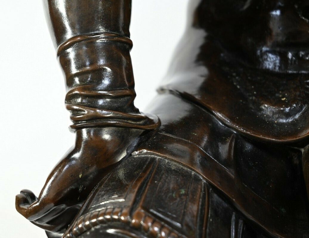 Home Decor Bronze “Laurent De Medici” After Michelangelo, 19th Century School – Mid 19th Century photo