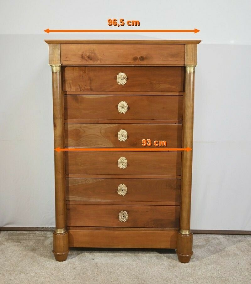 Property Weekly Planner In Solid Cherry Wood, Empire Period – Early 19th Century photo furniture
