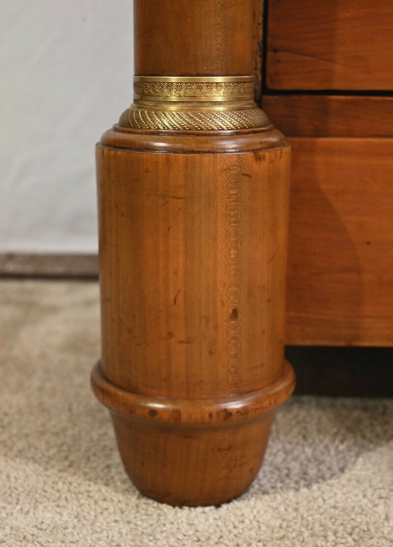 photo vinterior Property Weekly Planner In Solid Cherry Wood, Empire Period – Early 19th Century