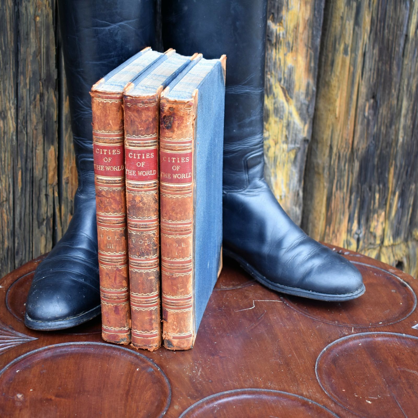 Antique Cities Of The World Half Leather Books By Edwin Hodder Illustrations