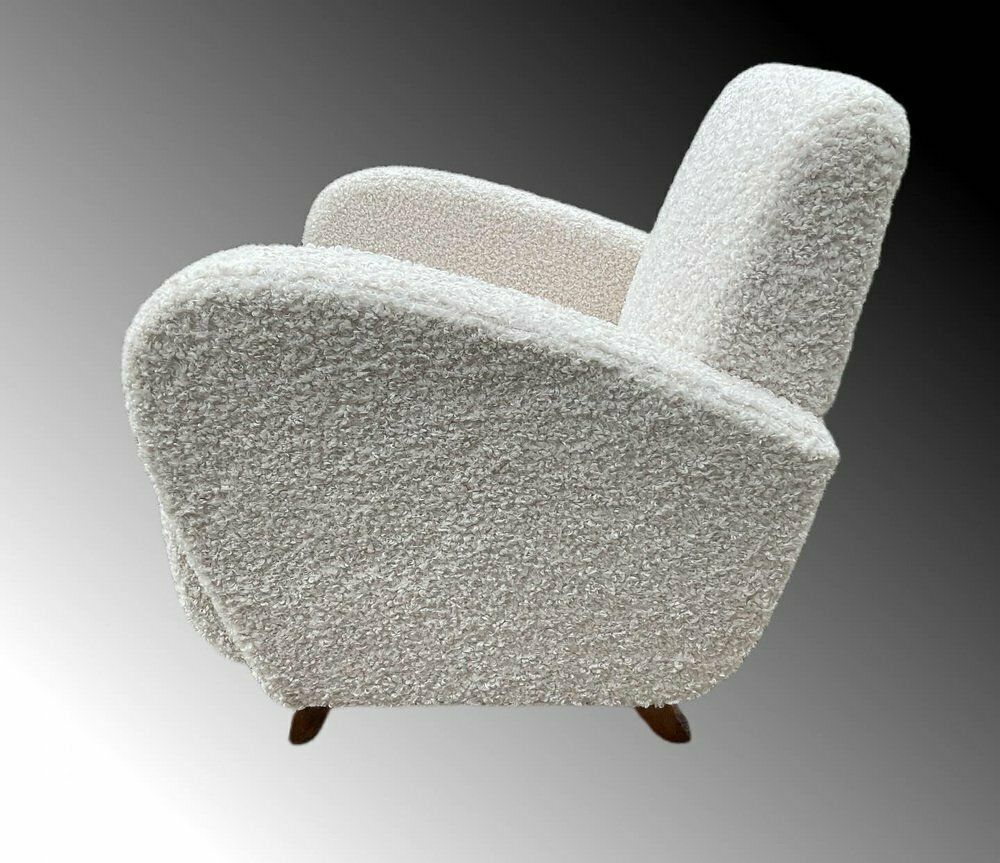 Art Deco H 282 Arrmchair By Jindrich Halabala For Up Závody, 1930s photo Furniture