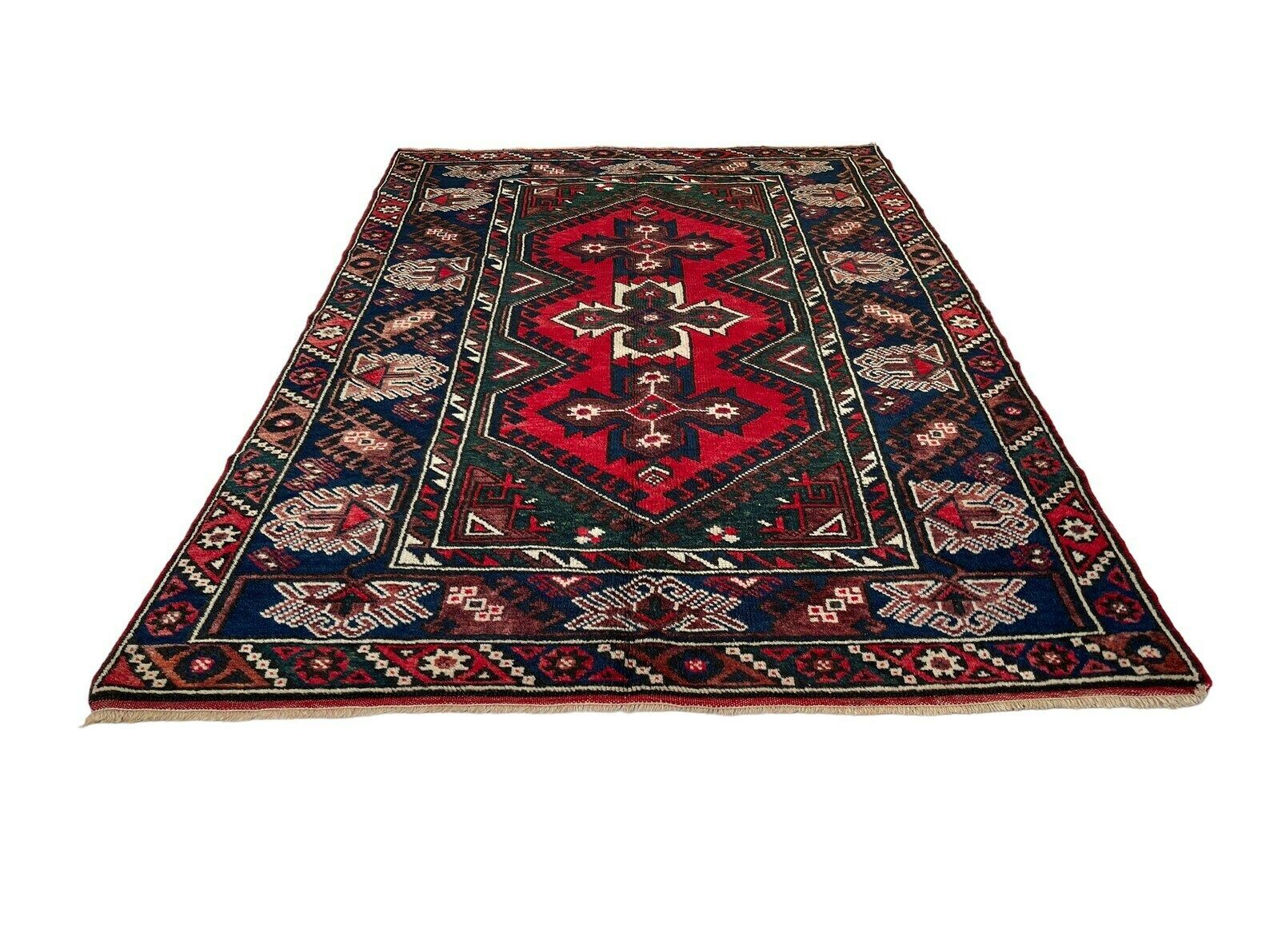 Vintage Turkish Dosemealti Rug , 191 X 131 Cm photo vintage