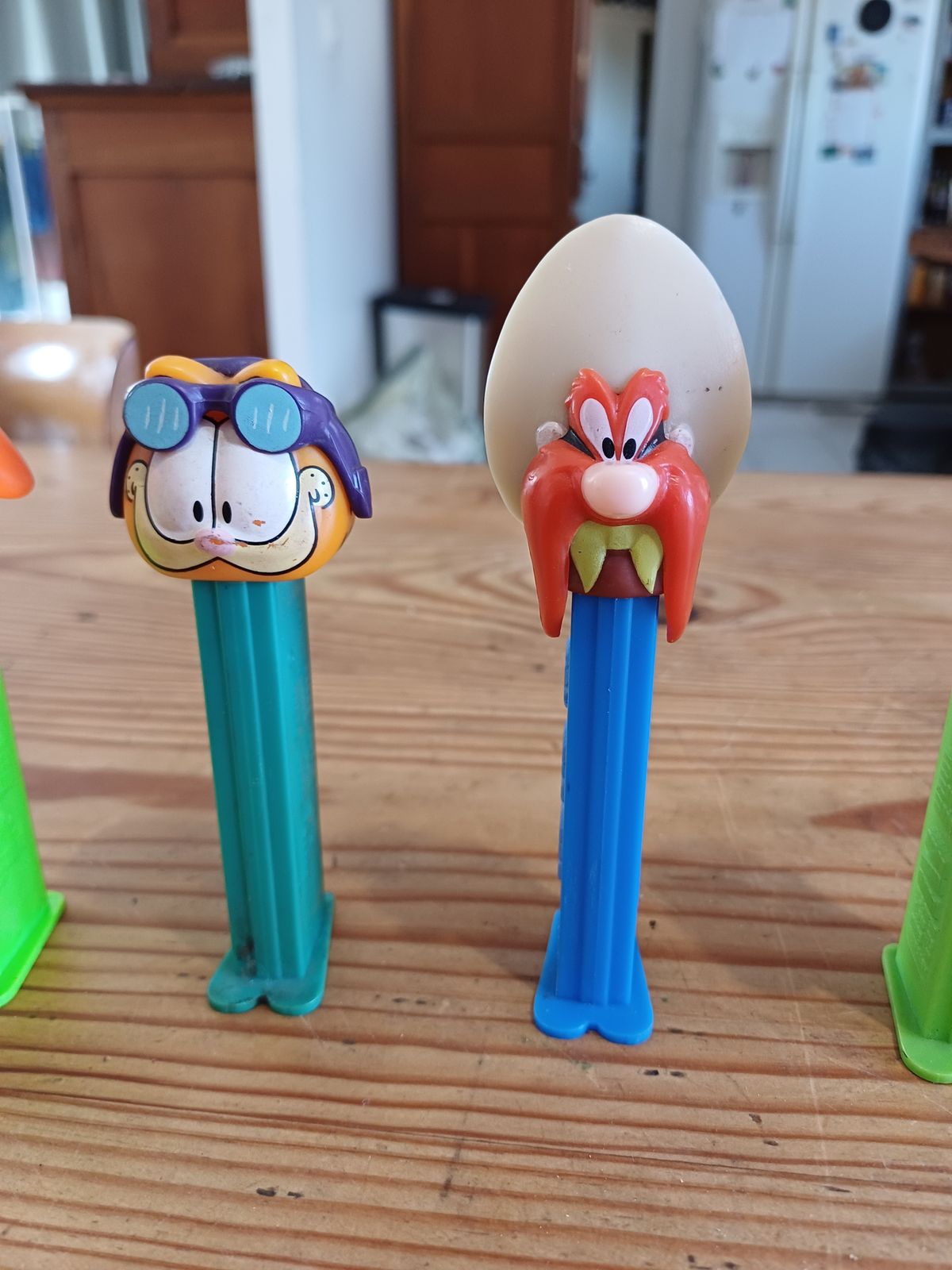 Pack Of 6 Pez USA, 1970s, Plastic photo Home Decor
