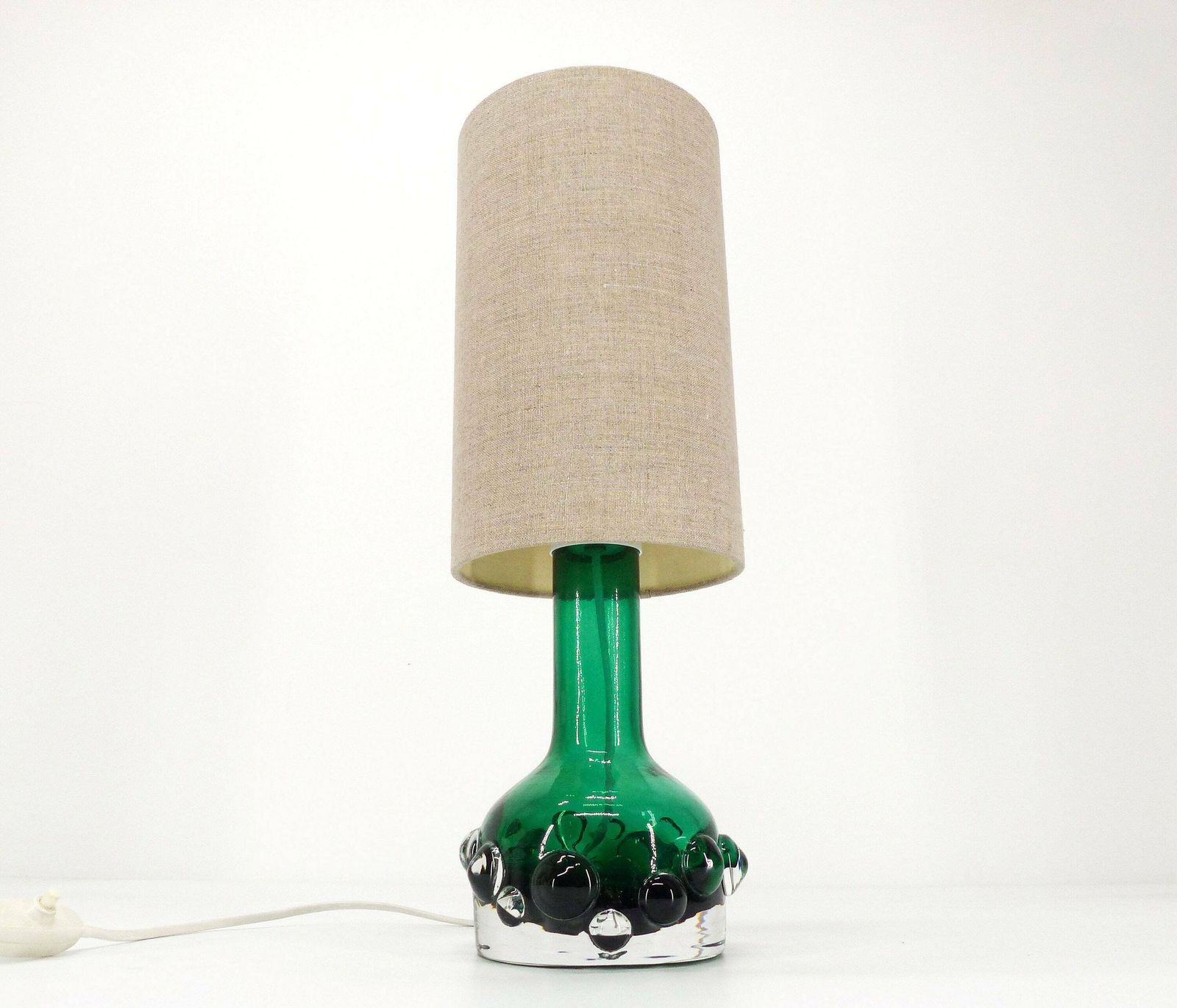 Brutalist Kosta Glass Lamp Hans Owe Sandeberg Sweden 1960 photo furniture