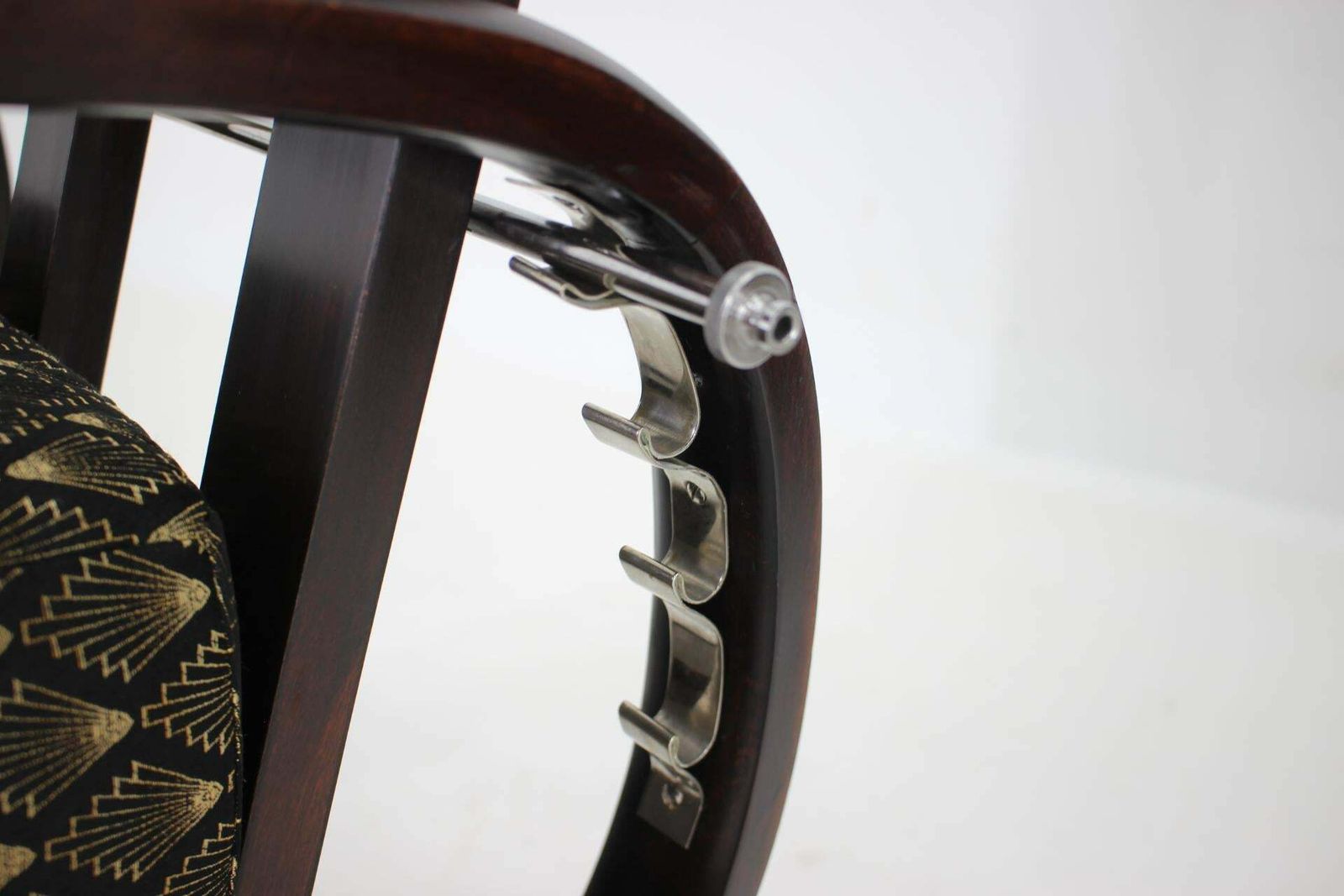 photo for sale 1930s Pair Of Rare Restored Art Deco Adjustable Armchairs, Czechoslovakia