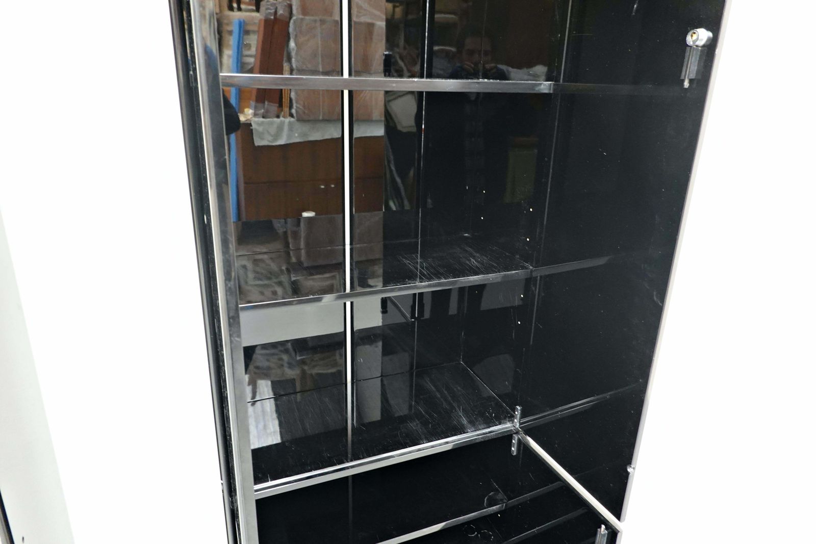 photo furniture Italian "Olinto" Bookcase By Kazuhide Takahama, B&B, Mid Century Modern, 1960s