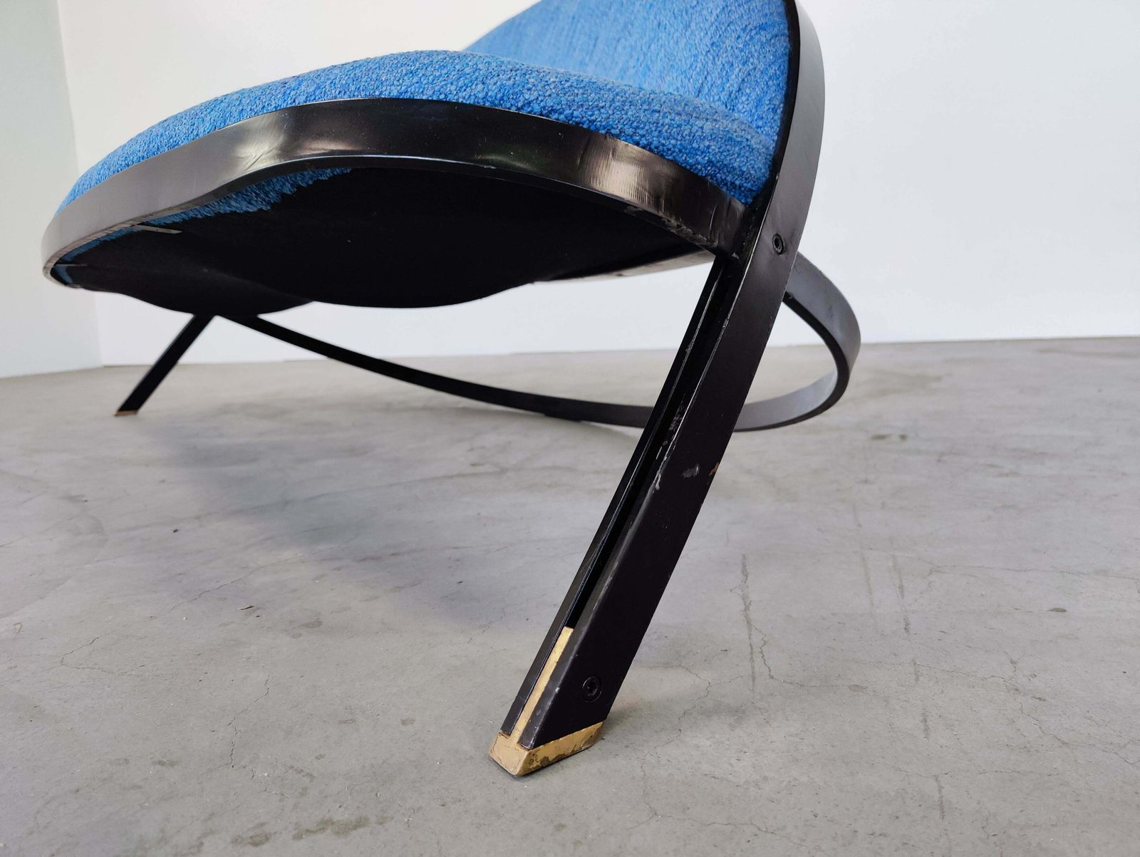 Mid Century Modern Blue ''Saturno'' Sofa By Gastone Rinaldi For Rima, Italy, 1957 photo 15071.0