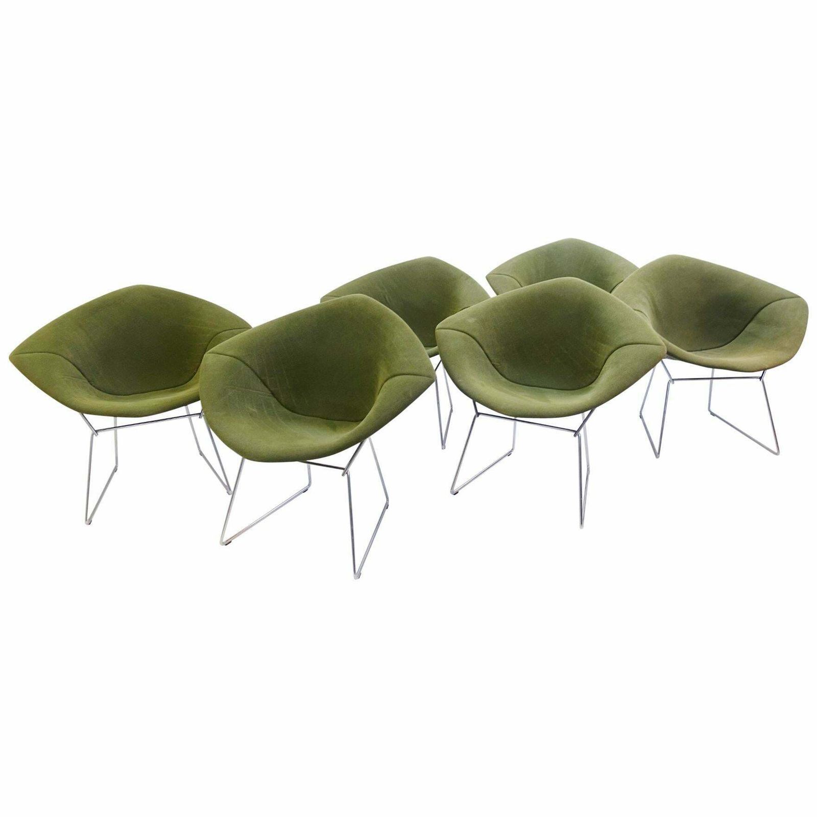 Diamond Chairs By Harry Bertoia For Knoll International
