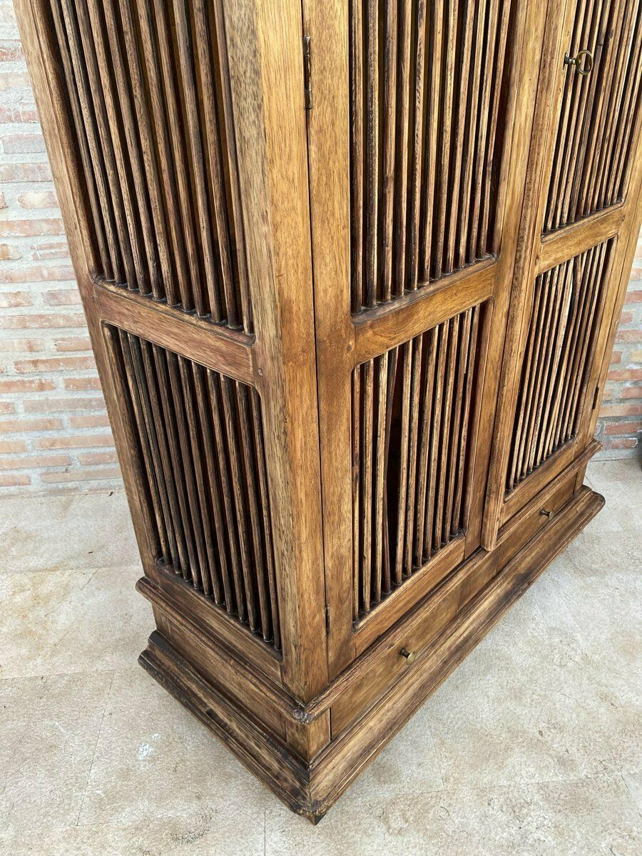 6279.0 18th Century Cupboard Or Cabinet, Wine Rack, Pine, French, Restored photo