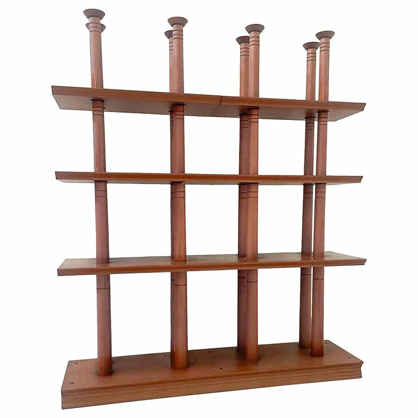 Mid Century Modern Wooden Shelves, Italy, 1960s