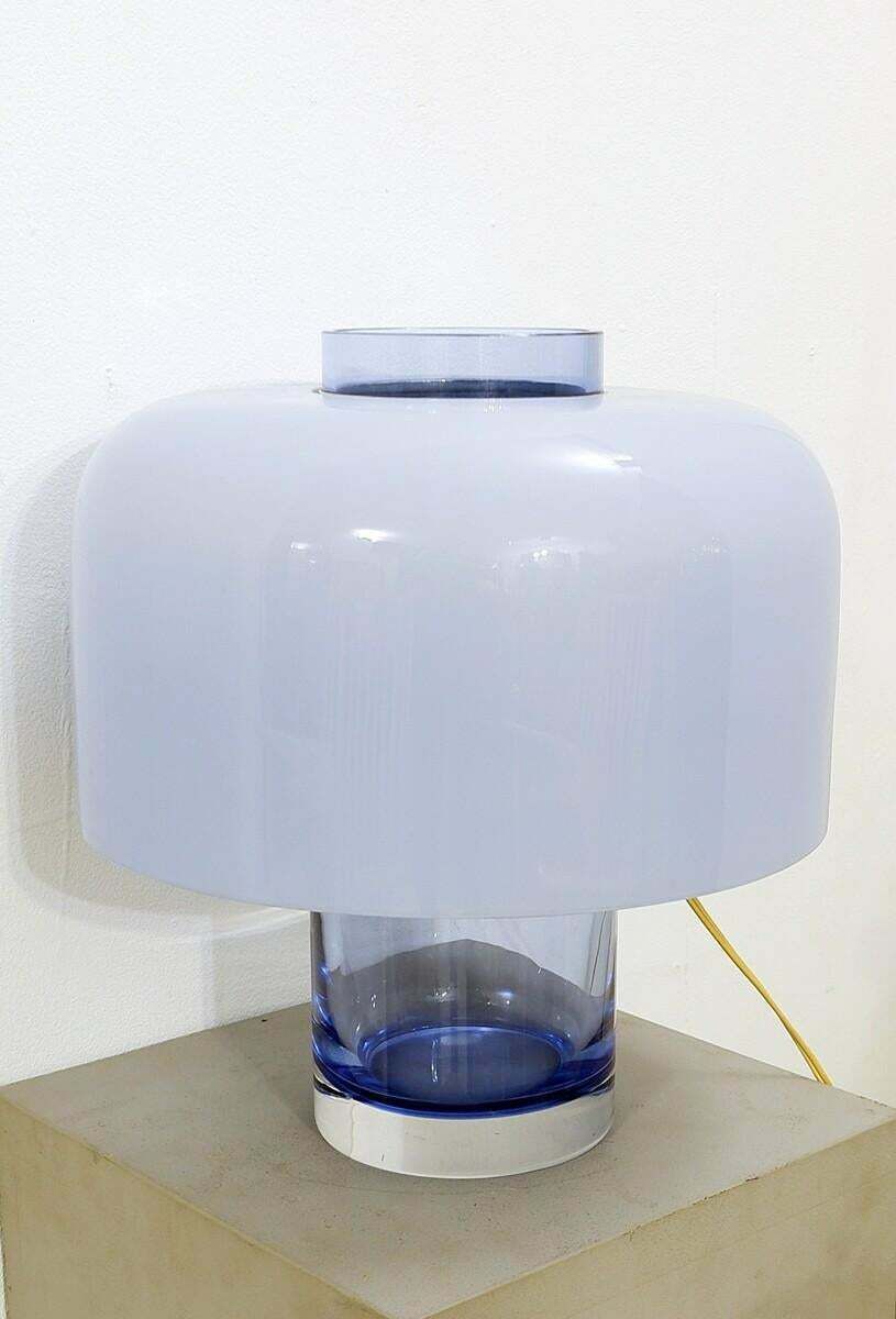 Table Lamp/Vase In Murano Glass Model Lt 226 By Carlo Nason For Mazzega, Italy photo for sale