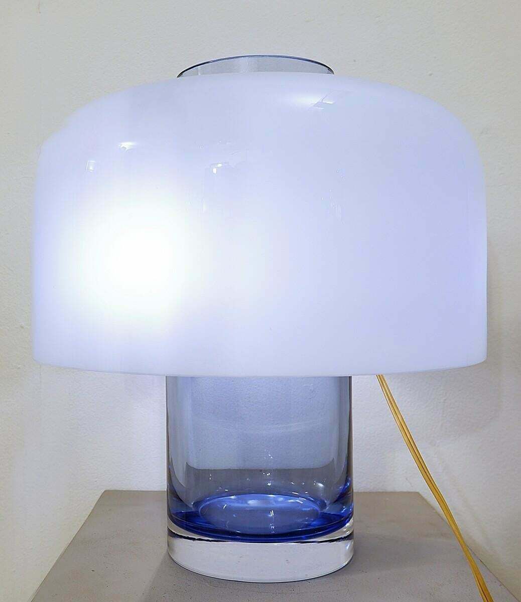 Table Lamp/Vase In Murano Glass Model Lt 226 By Carlo Nason For Mazzega, Italy photo 4034.0