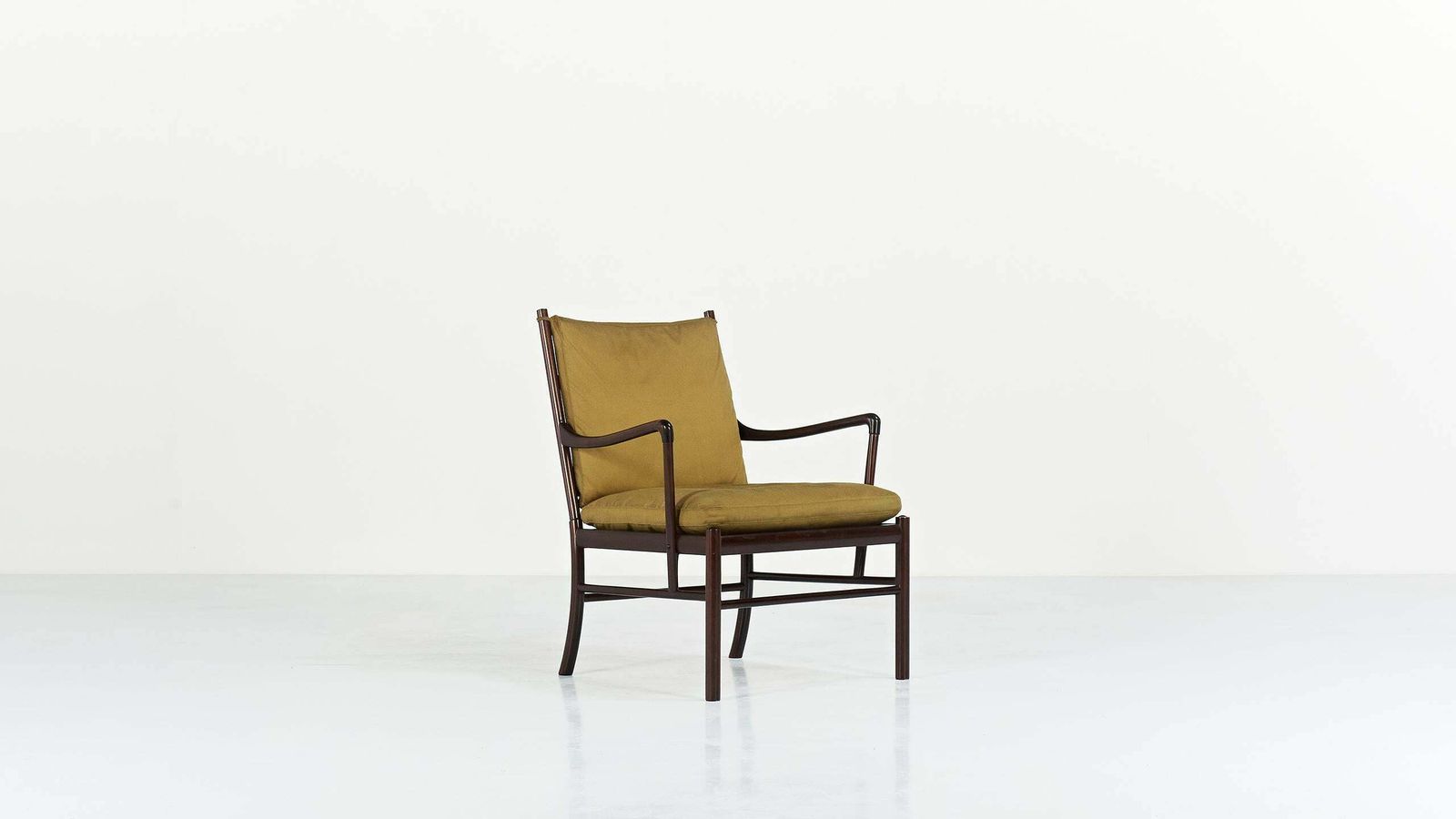 Pair Of Mid Century Armchairs Model Pj149 By Ole Wanscher For Poul Jeppesen photo buy