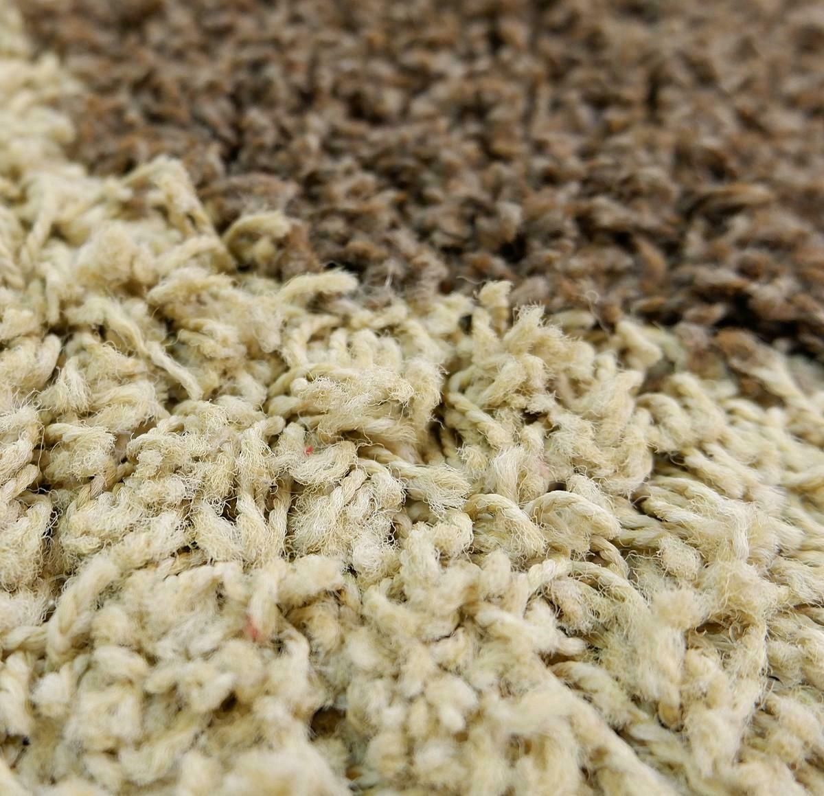 Mid Century Modern Brown And Beige Wool Rug, 1970s photo vinterior