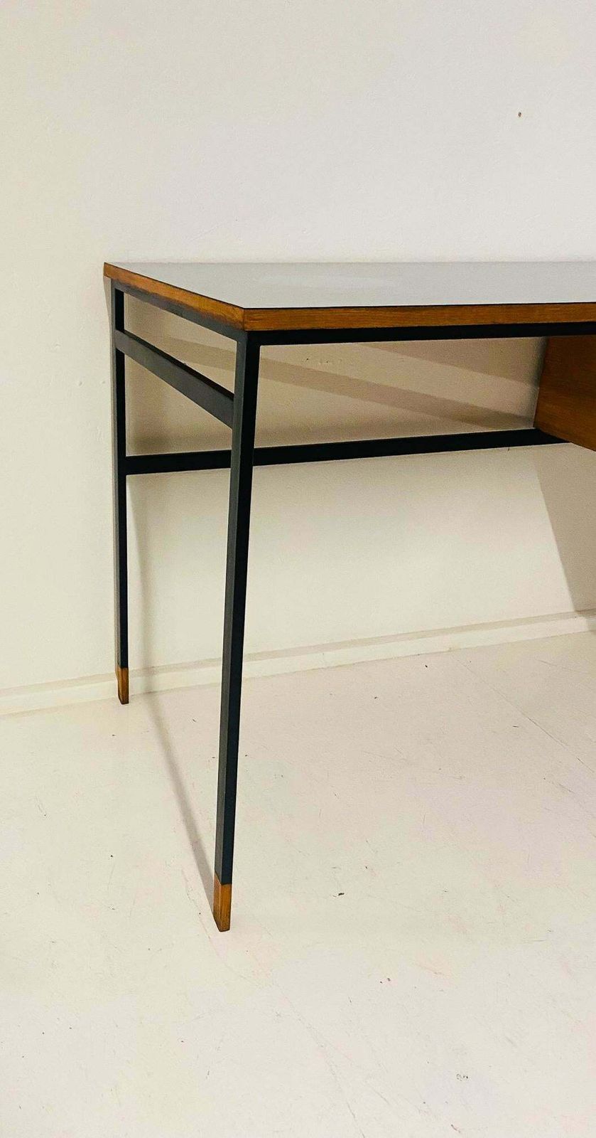 Mid Century Modern Wooden Desk, Italy, 1960s photo 2548.0