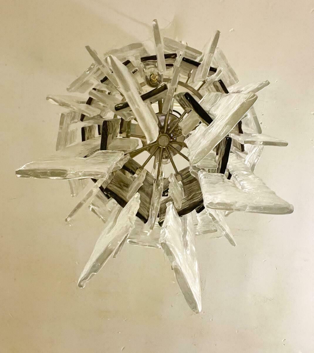 Mid Century Modern Italian Ceiling Light By Carlo Nason, Murano Glass, 1960s photo furniture