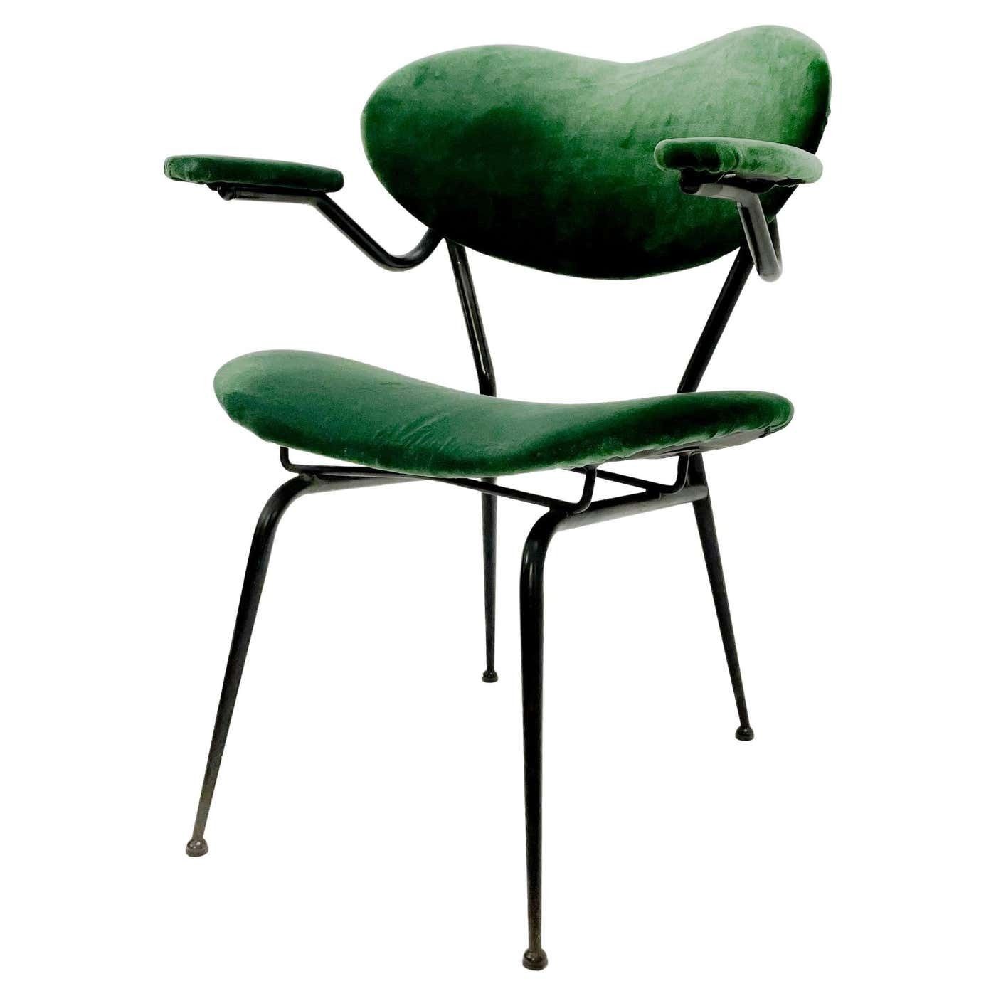 Mid Century Modern Italian Armchair, 1950s