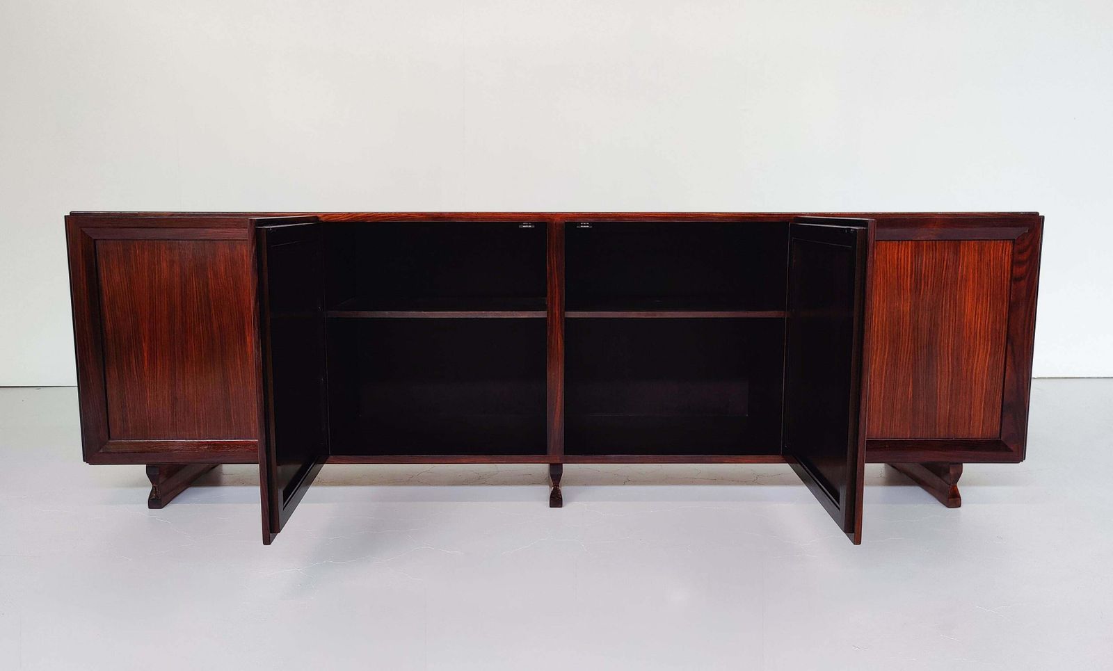 photo vinterior Mid Century Modern Sideboard Mb15 By Fanco Albini For Poggi, Italy, 1950s