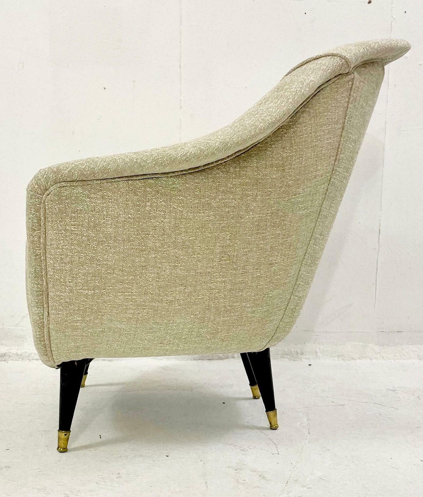 Pair Of Mid Century Armchairs, Italy 1950s photo vinterior