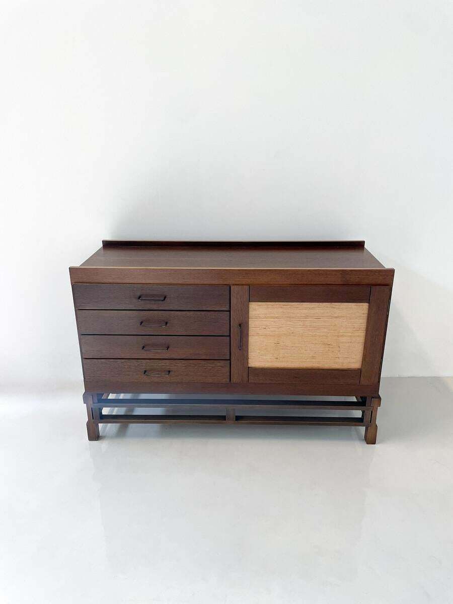 Mid Century Modern Chest Of Drawers By Leonard Fiori For Isa Bergamo, Italy photo buy