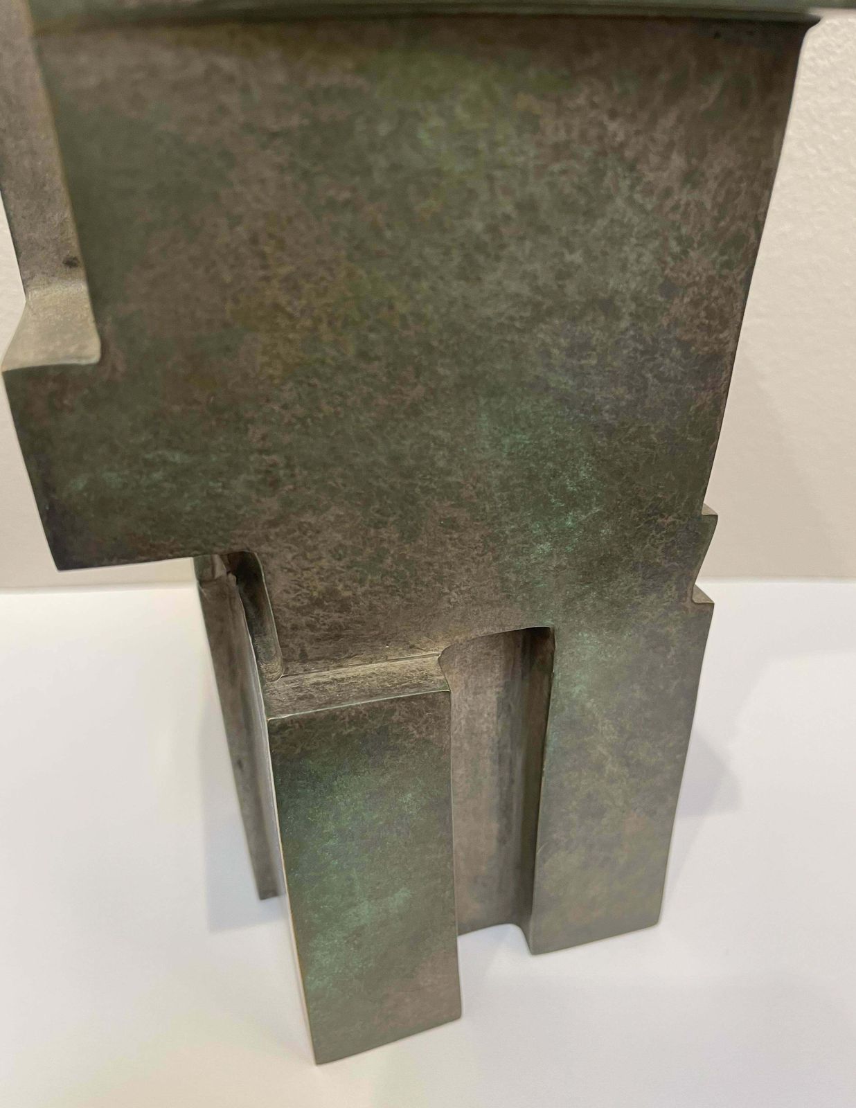 Cubist Bronze Sculpture ''The Twins'' By Willy Kessels, 1920s photo vinterior