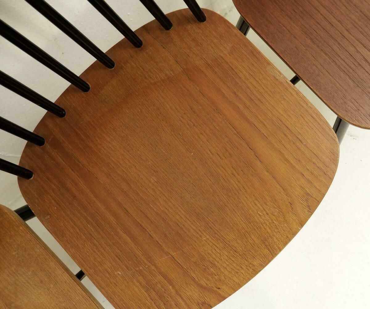 Mid Century Spindle Back Dining Chairs By Yngve Ekström For Pastoe, Netherlands photo buy