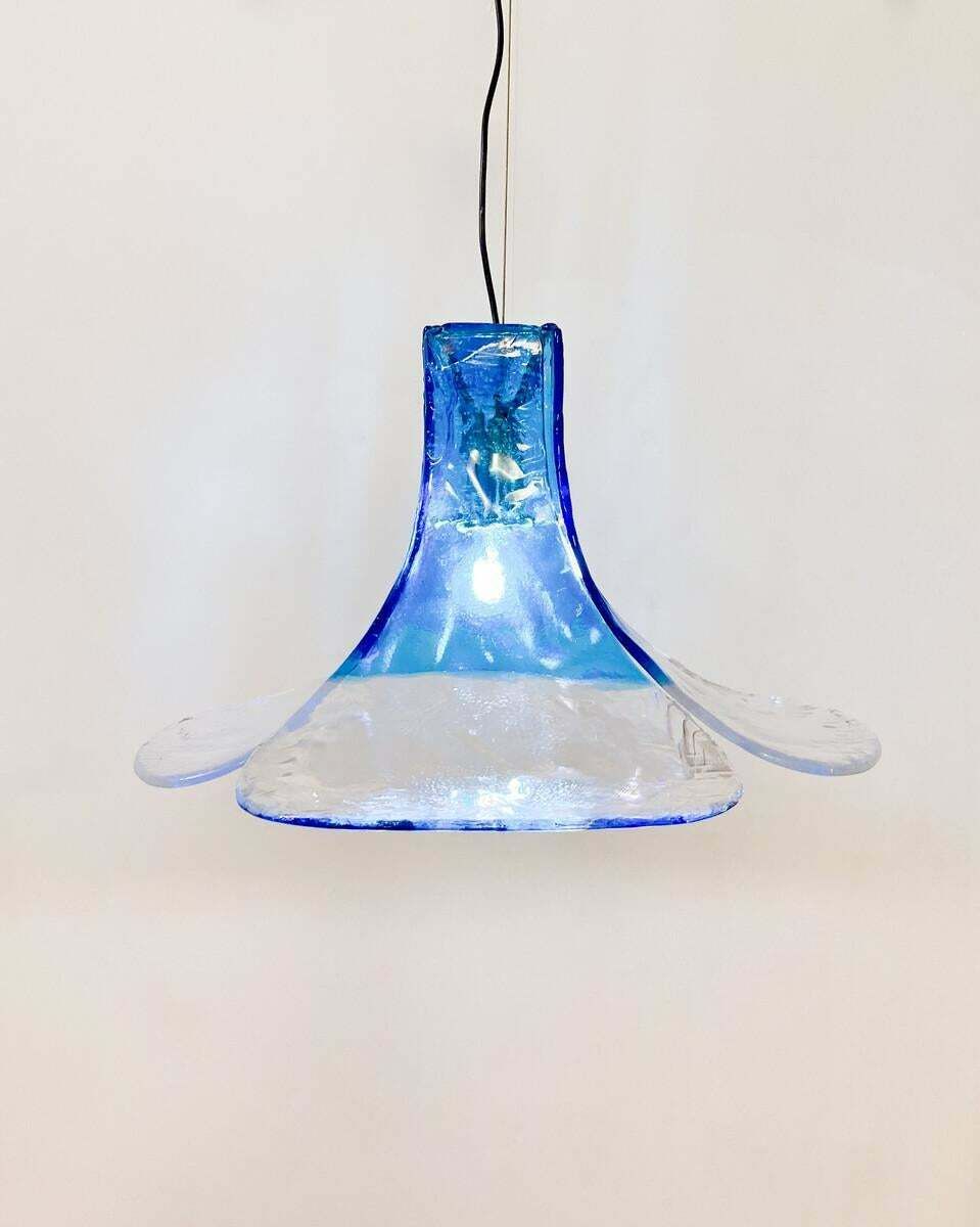 Mid Century Murano Glass Hanging Lamp By Carlo Nason, 1960s   2 Available photo vinterior