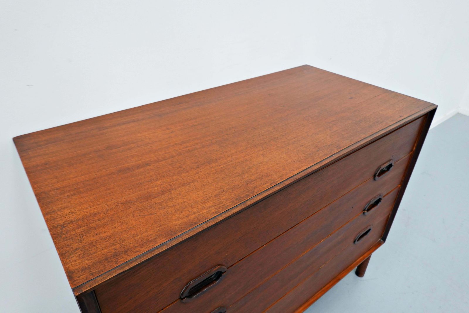 Mid Century Modern Chest Of Drawers, Teak, 1960s photo vintage