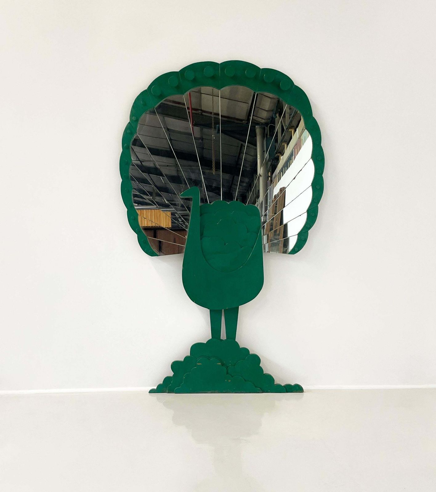 'Pavone' Mirror By Sirio Alessandri For Pallucco, 1970s photo furniture