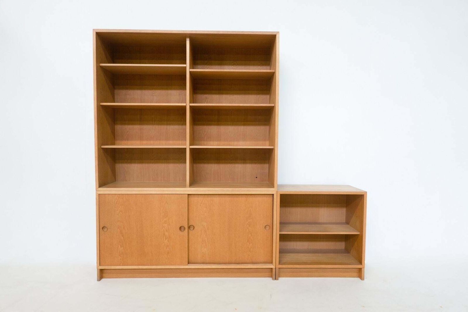Mid Century Modern Wall Unit By Borge Mogensen,Denmark, 1960s photo vintage