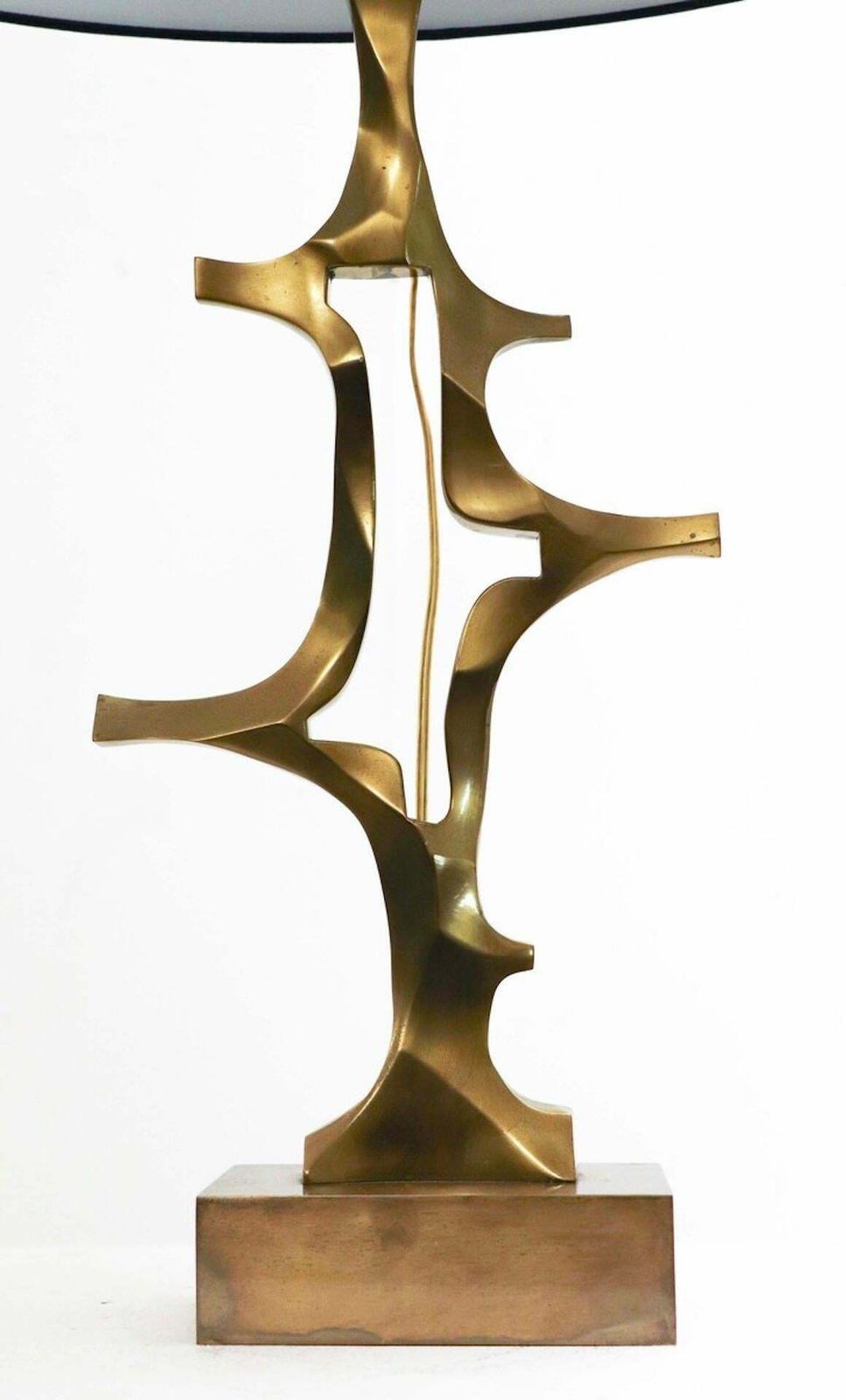 Mid Century Modern Pair Of 'Seahorse' Lamps By Willo Daro, 1970s photo for sale