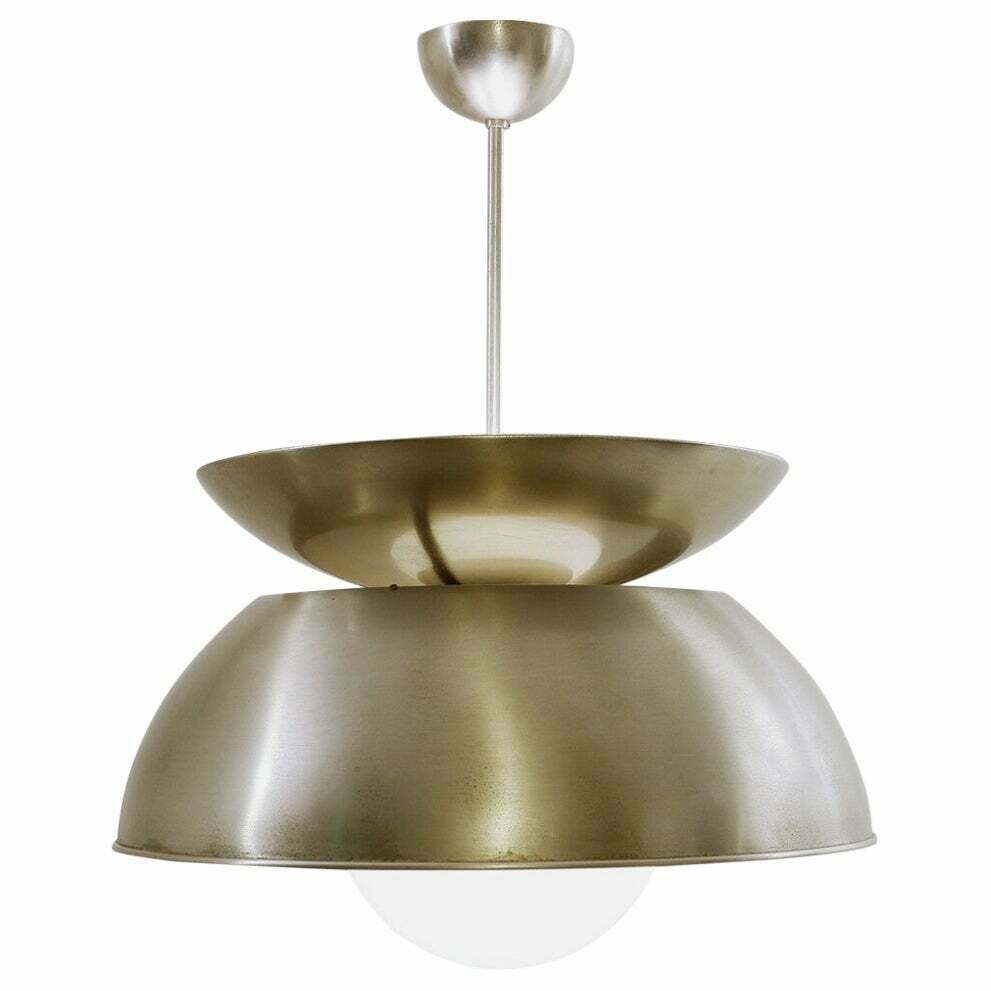 Mid Century 'Cetra' Hanging Lamp By Vico Magistretti For Artemide, 1960s photo vintage