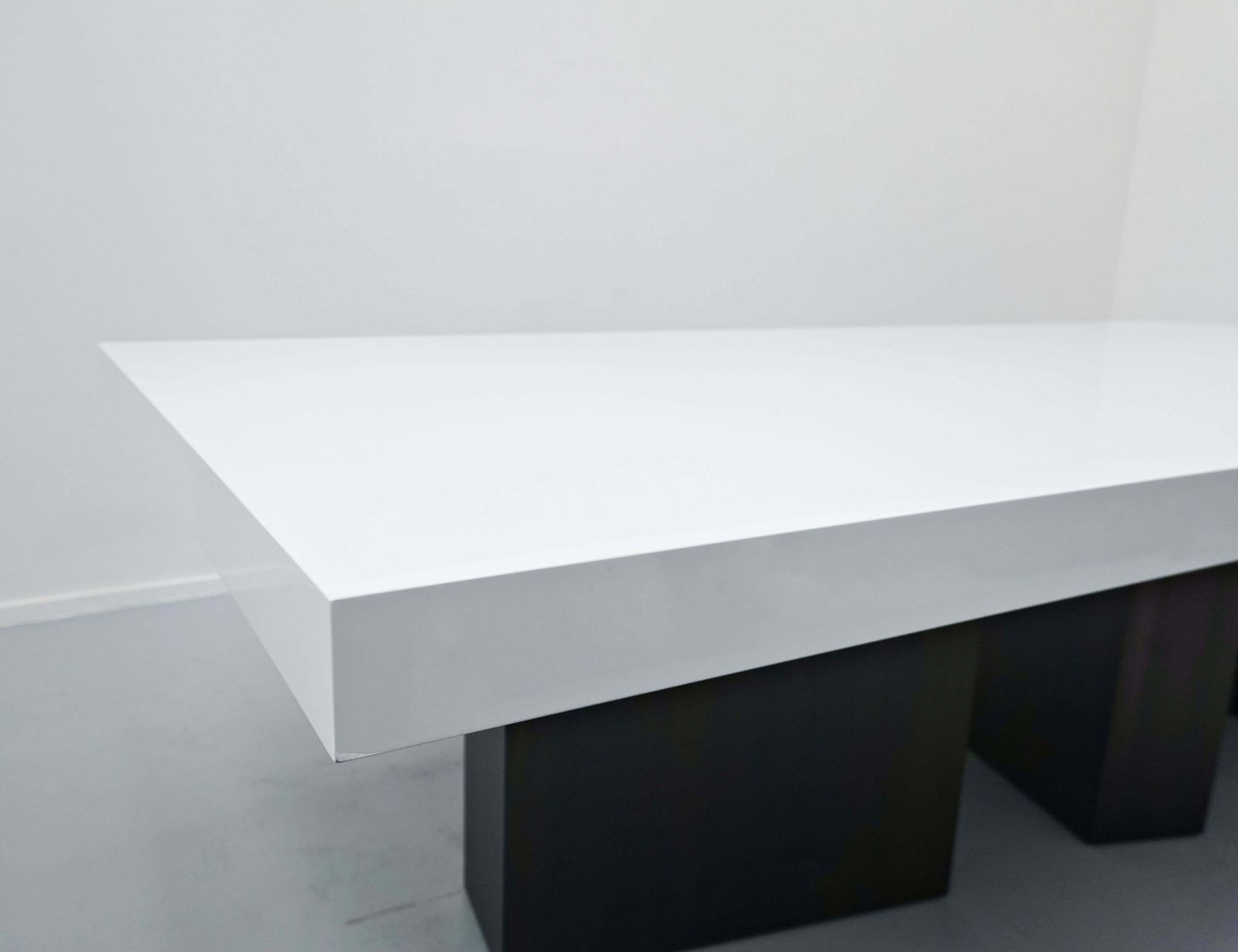 Large Lacquered Dining Table Designed By Iceberg Architecture Studio photo Furniture