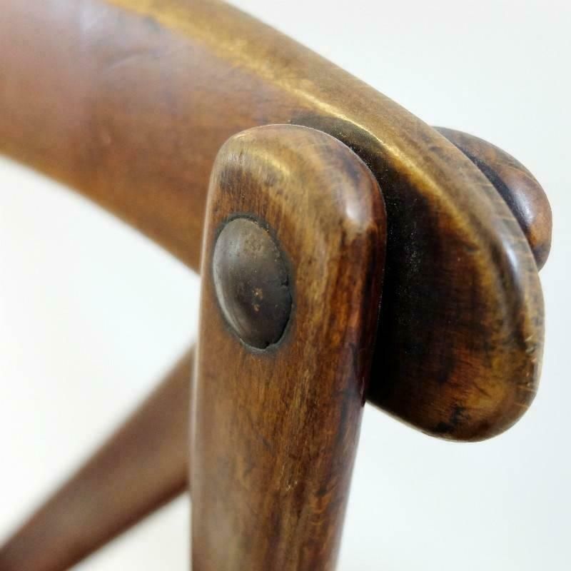 Late 19th Century Pair Of N°91 Chairs By Jacob And Josef Kohn photo Furniture