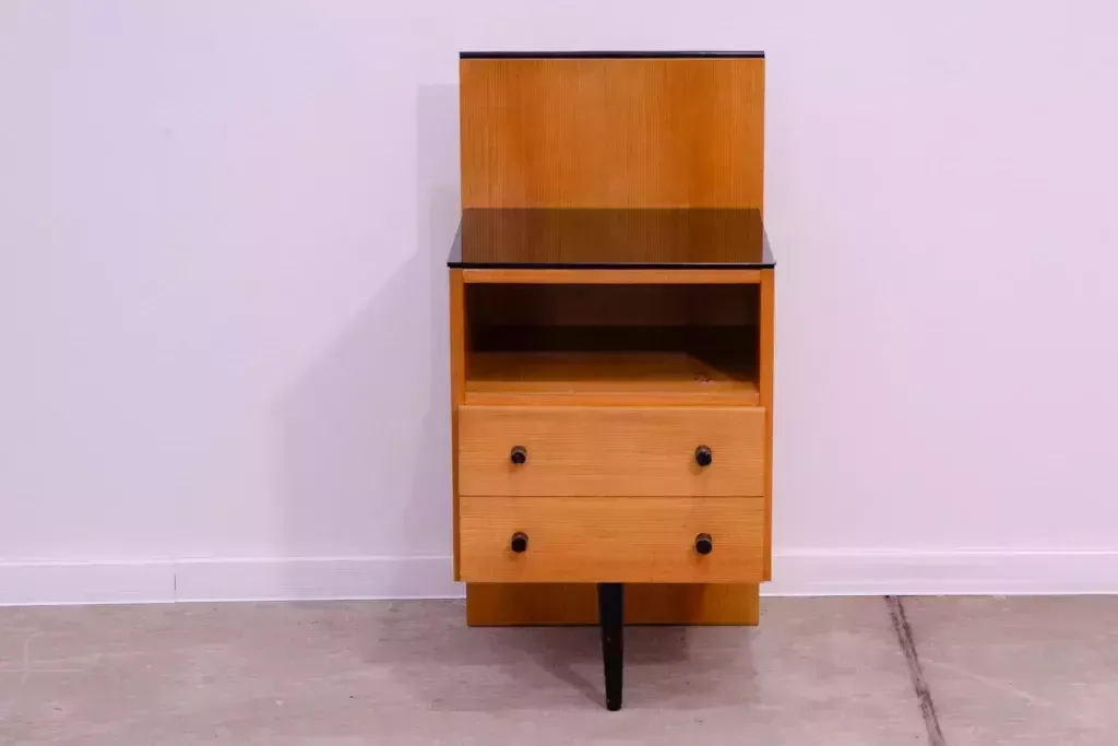 Midcentury Nightstand By Mojmír Požár 1960s Czechoslovakia