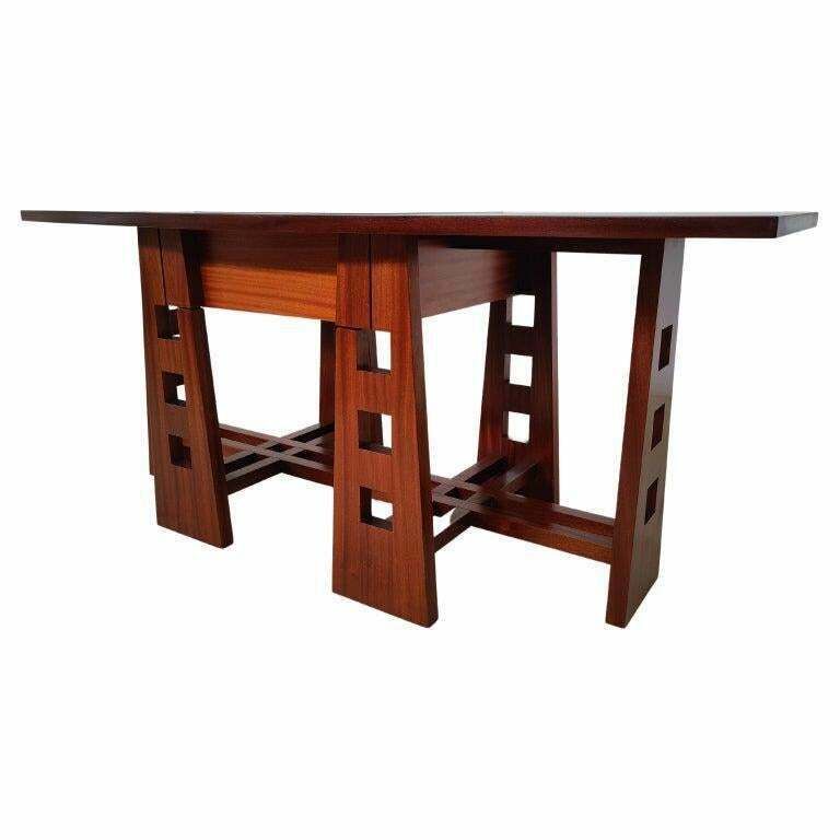 Mid Century Modern Dining Table/ Desk With Drawer, Italy, 1960s photo 3021.0