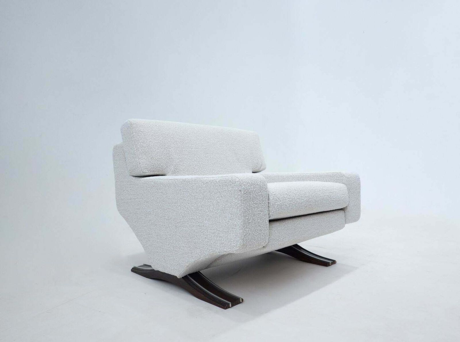 Mid Century Modern Armchair And Ottoman By Franz T. Sartori, Flexform, 1965 photo furniture