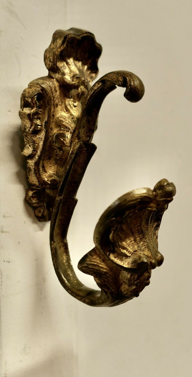 A Pair Of French Rococo Ormolu Curtain Curtain Tie Backs photo Home Decor