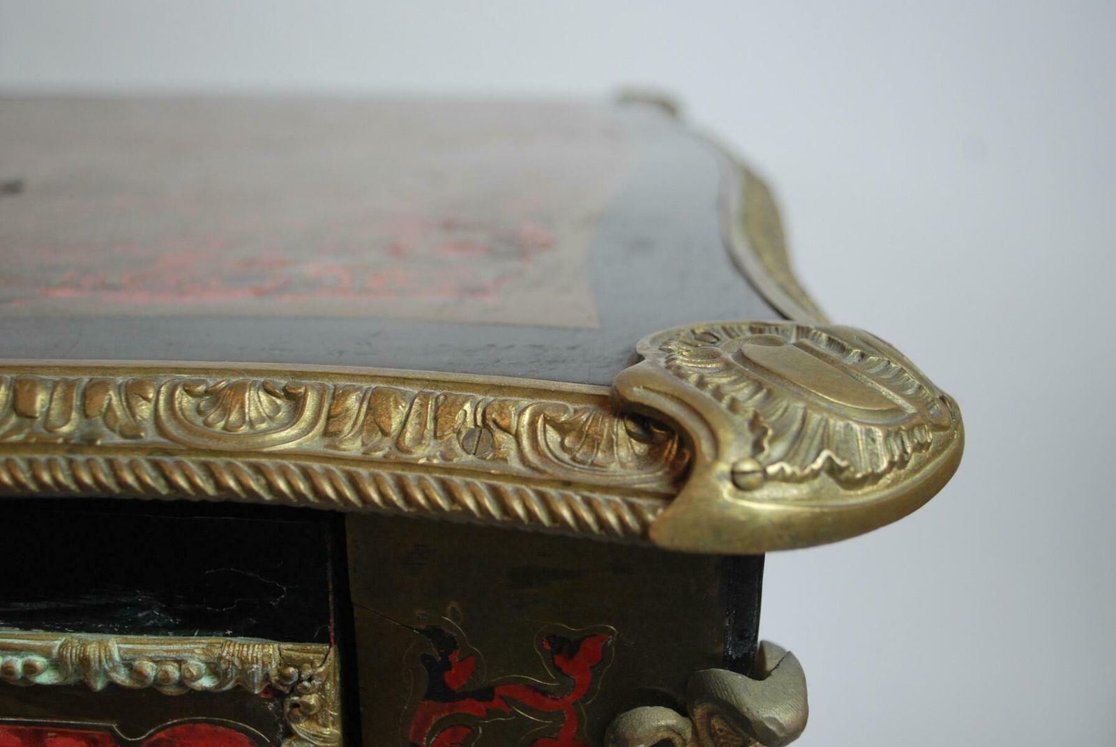 Napoleon III Desk In Boulle Marquetry photo vinterior