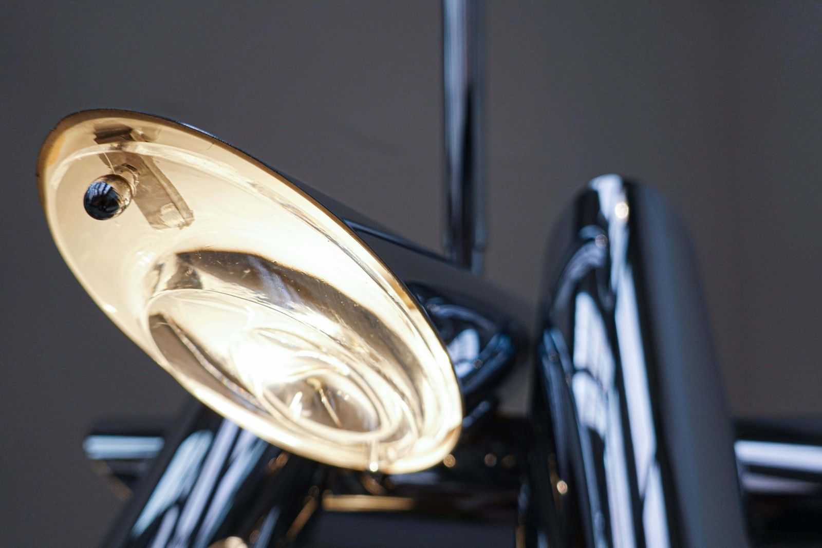Mid Century Modern Italian Metal Suspension In The Style Of Gaetano Sciolari photo 2306.0