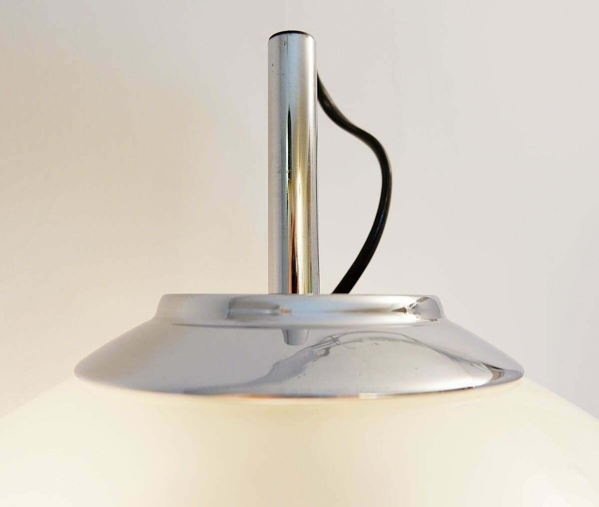 Luigi Caccia Dominioni "Pallone" Nickel Plated Brass Sconces Model Lp 11 photo Lighting