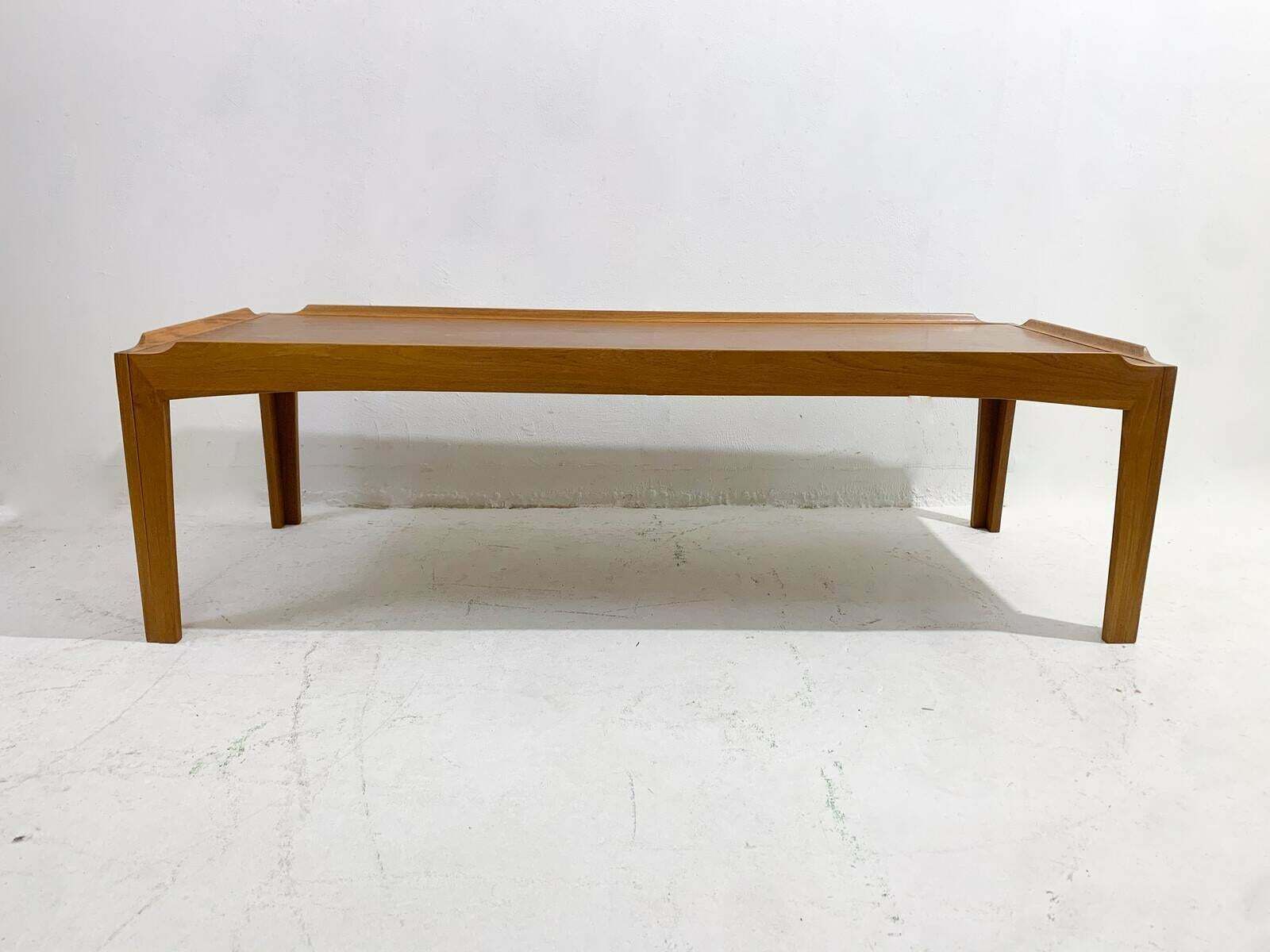 Mid Century Modern Wooden Coffee Table, Denmark, 1960s photo furniture