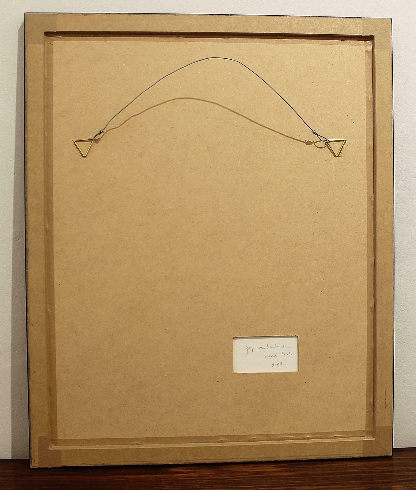 Water Painting By Guy Vandenbranden, Belgium, 1993 photo for sale