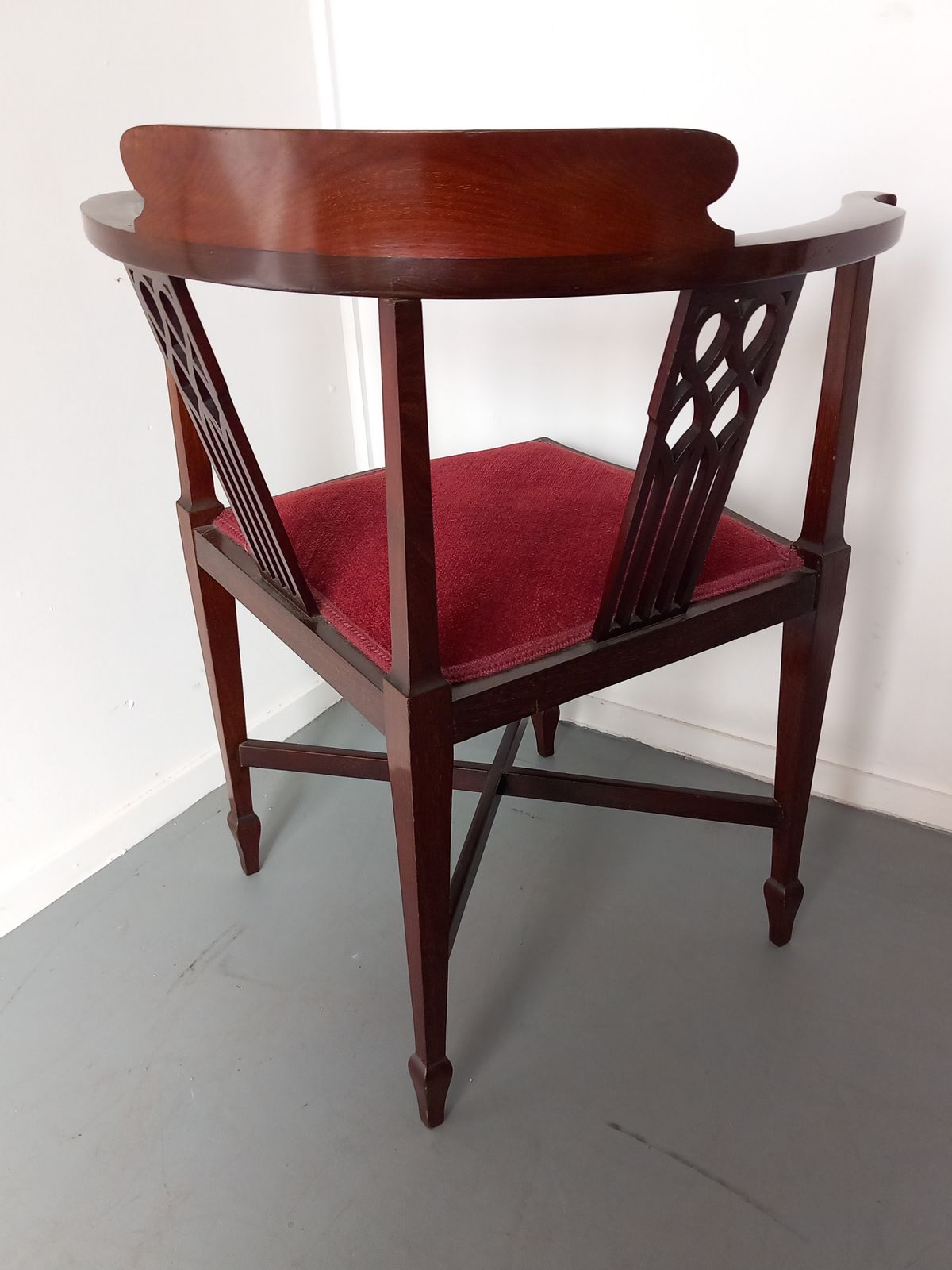 Corner Chair, 2010s, Mahogany, Mahogany photo 385.0