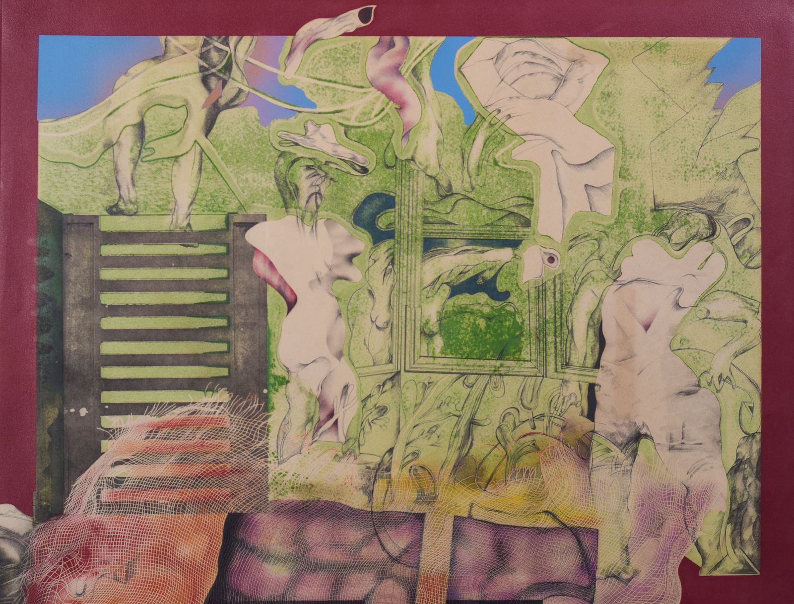 Gustavo Carbó Berthold   Surrealistische Compositie