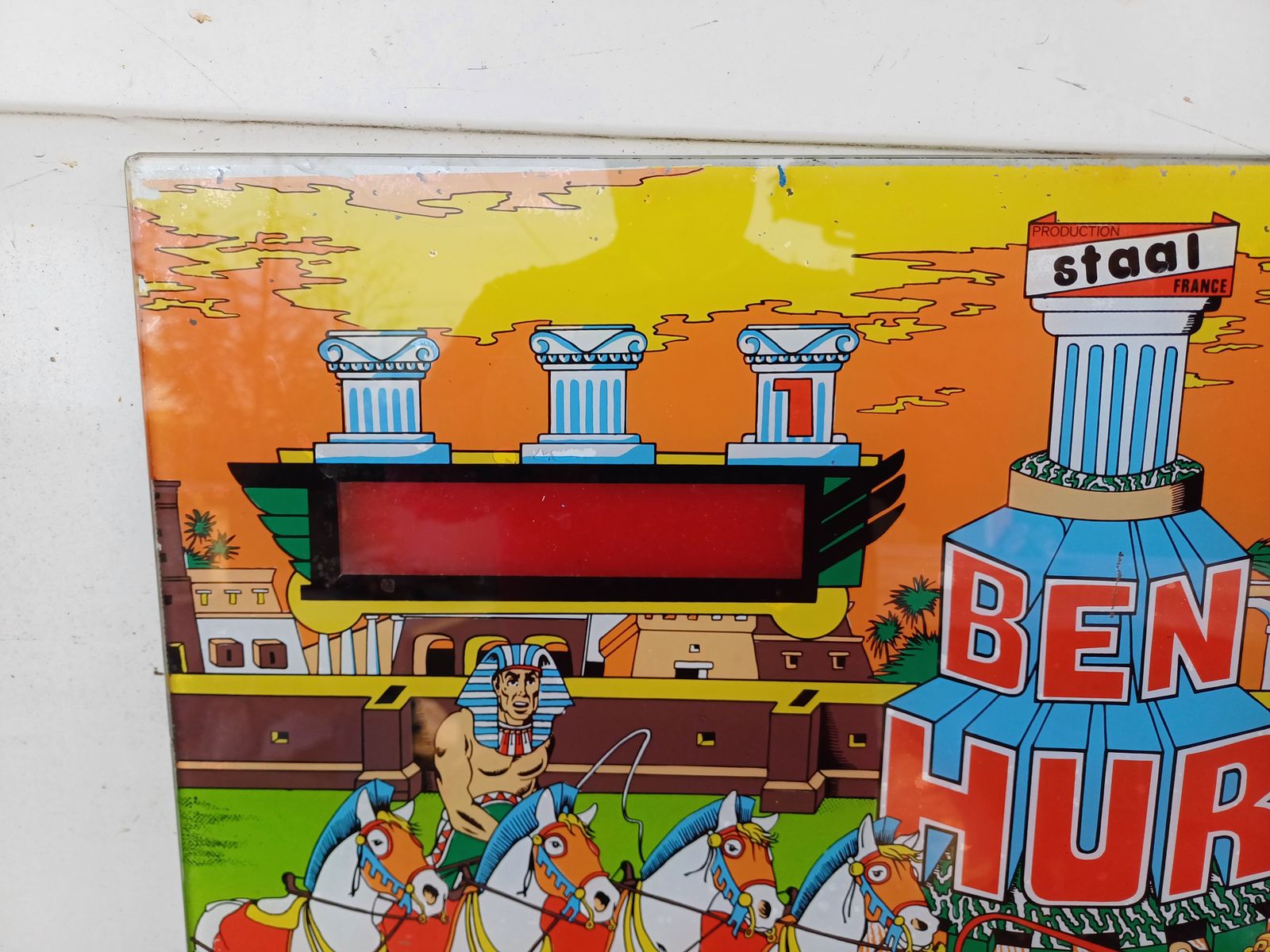 photo furniture Pinball Fronton Window “Ben Hur”