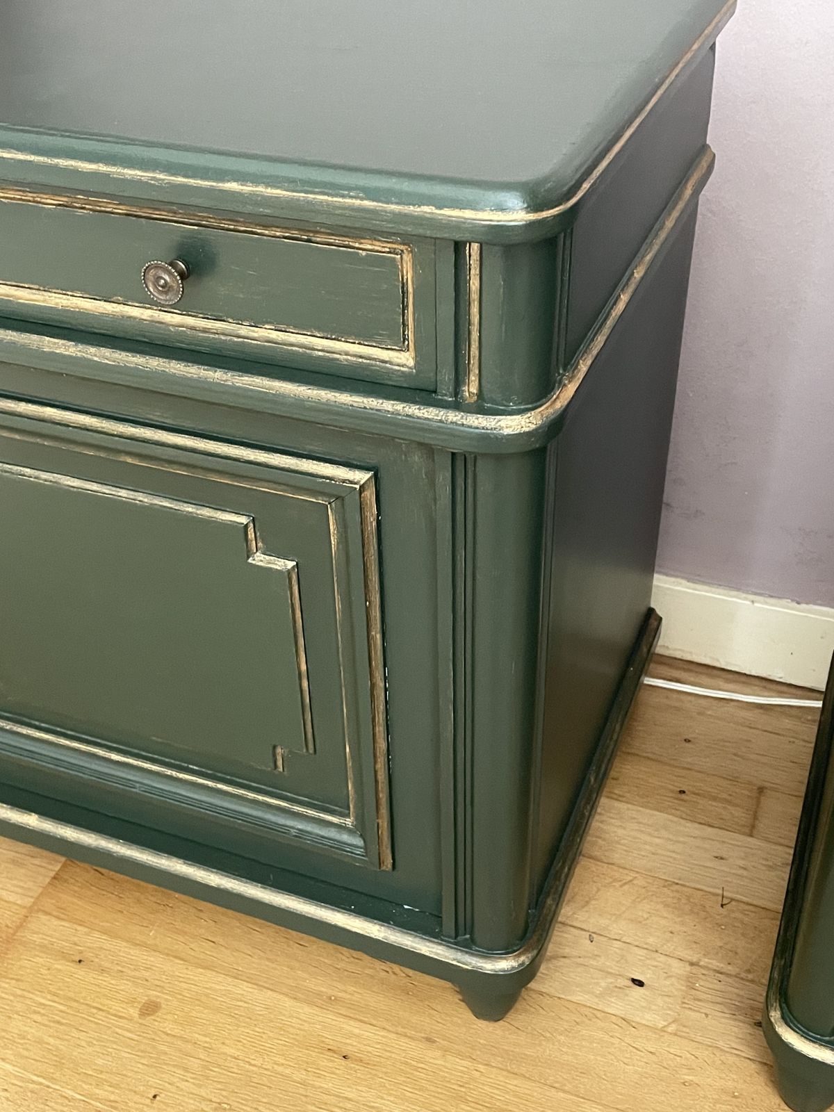 Pair Of Art Deco Nightstands, 1930s photo Furniture