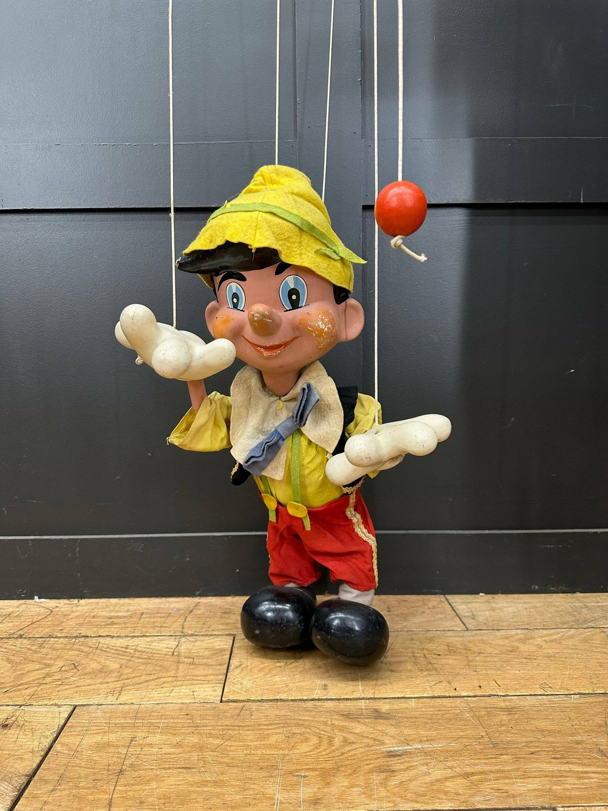 Vintage Pelham Marionette Puppet / Pinocchio Puppet/ Collectible Rare