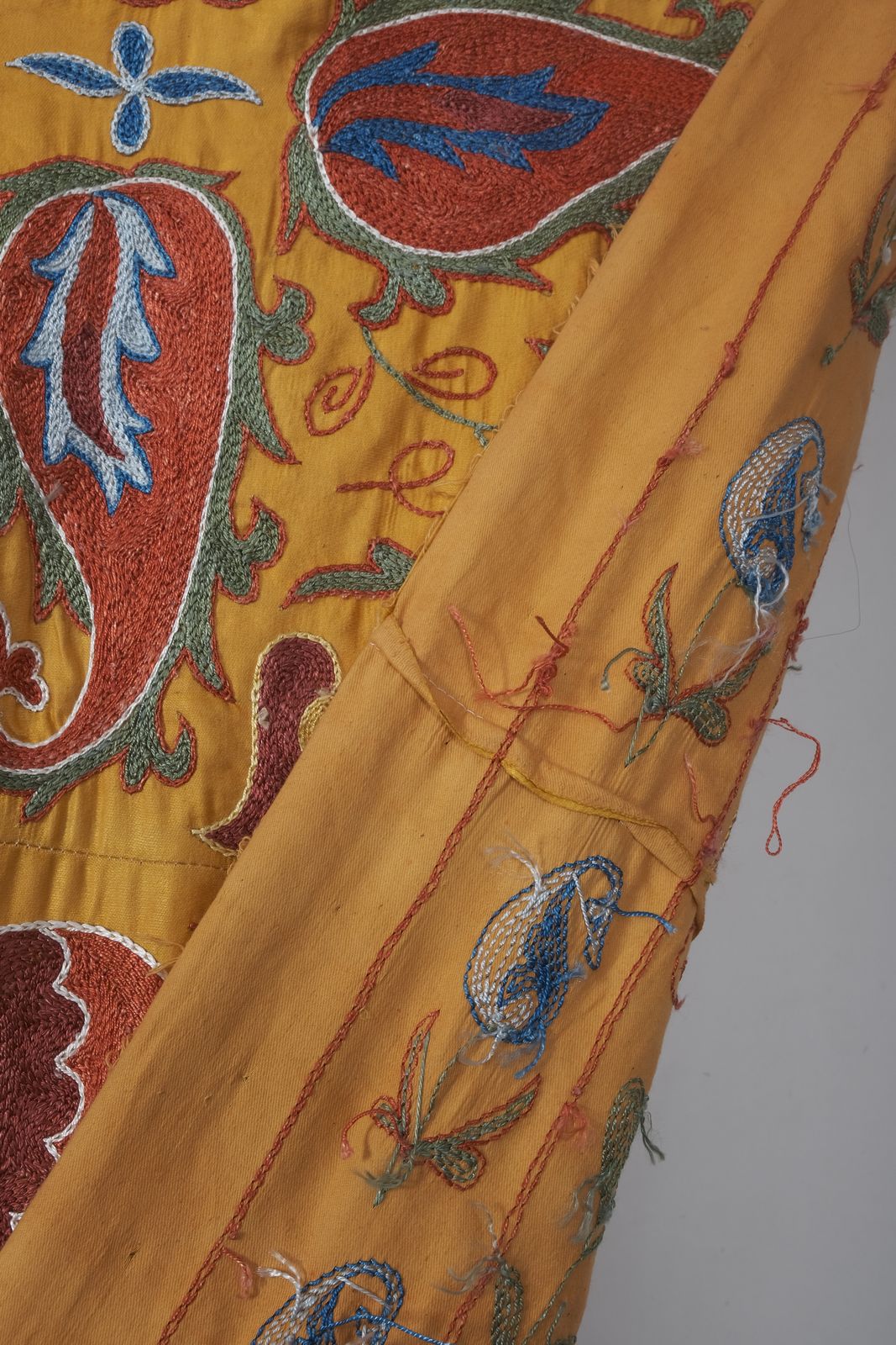 Silk Suzani From Samarkand, Uzbekistan, Early 20th Century photo buy