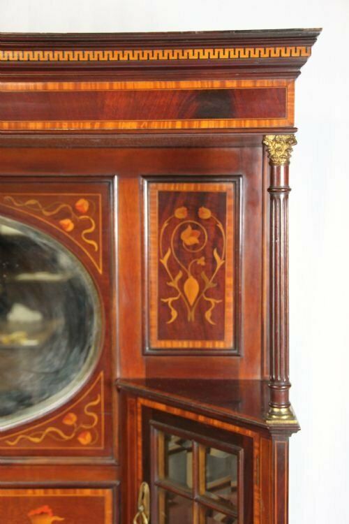 Mahogany Art Nouveau Sideboard photo furniture